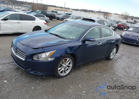 2009 Nissan Maxima 3.5 Sv from USA, damaged, VIN 1N4AA51E49C843824